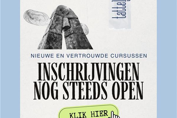 Inschrijven kan nog